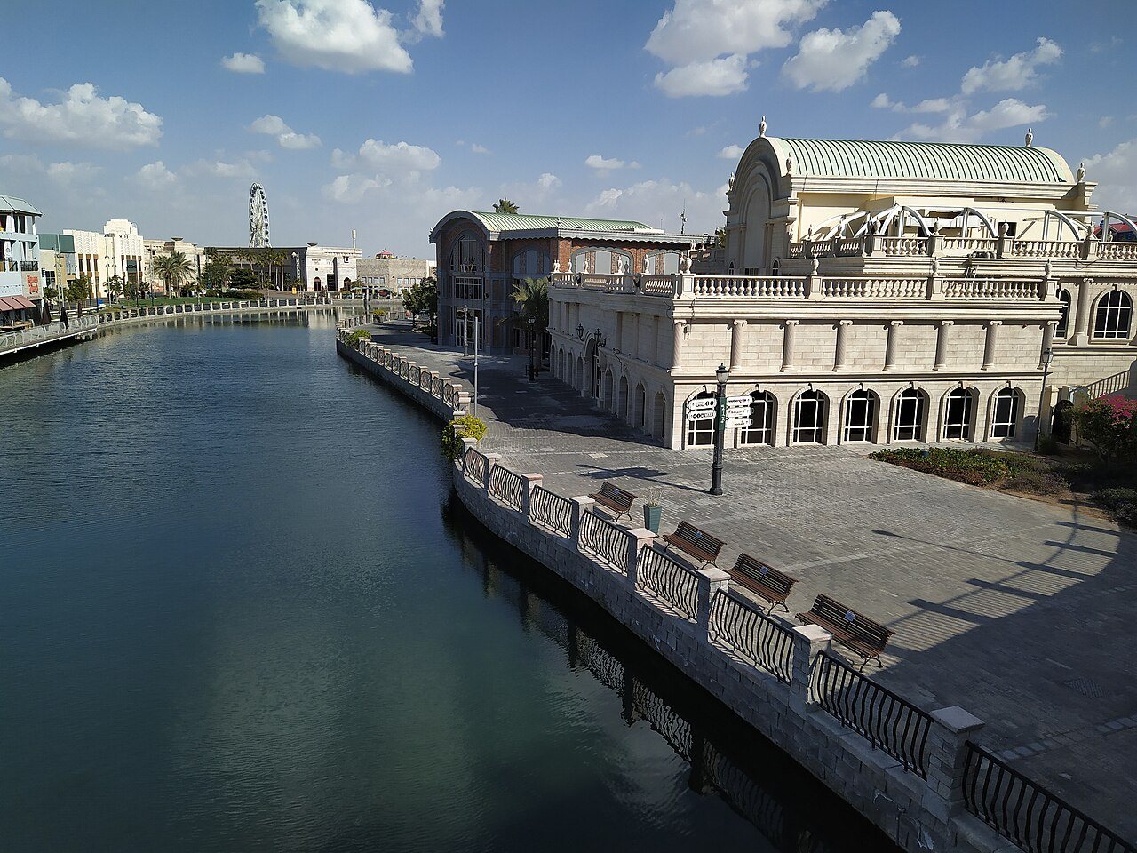 Riverland at Dubai Parks and Resorts; nearby setting for Real Madrid World, not its rides