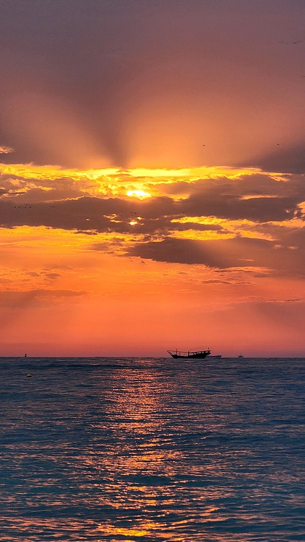 Al Heera Beach in Sharjah